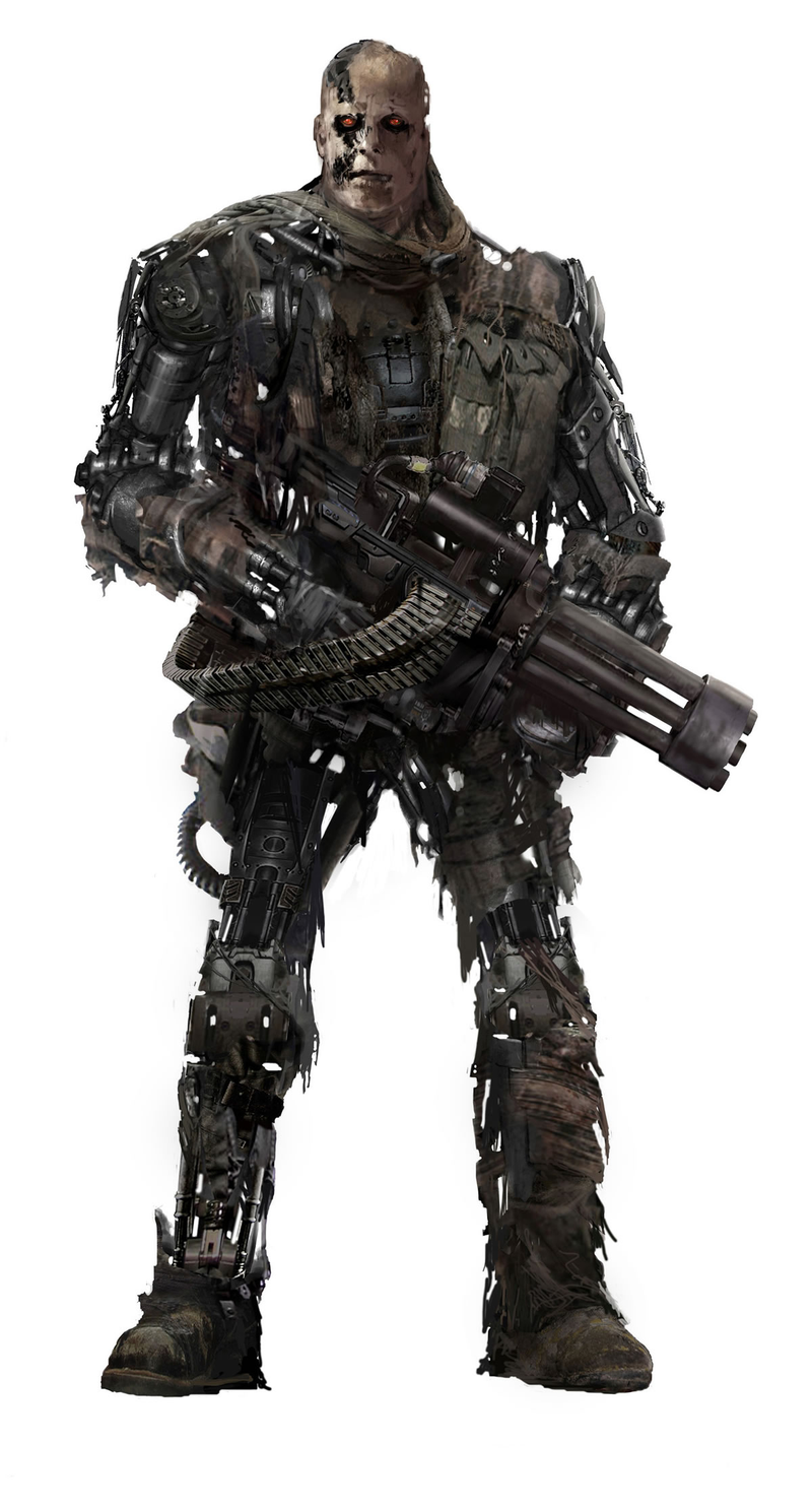 Illustration for article titled Terminator 4 Concept Art Shows Half Breed Robo Killers